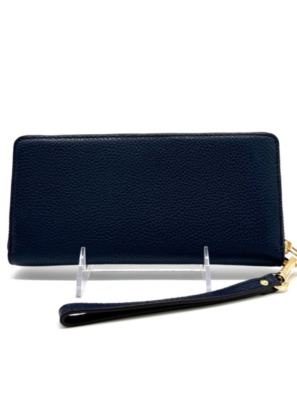 Michael Kors Large Continental Wallet Navy Blue - Picture 5 of 8